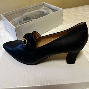 NEW | SHEIN - US Size 10 - Snaffle Decor Point Toe Chunky Heeled Loafers